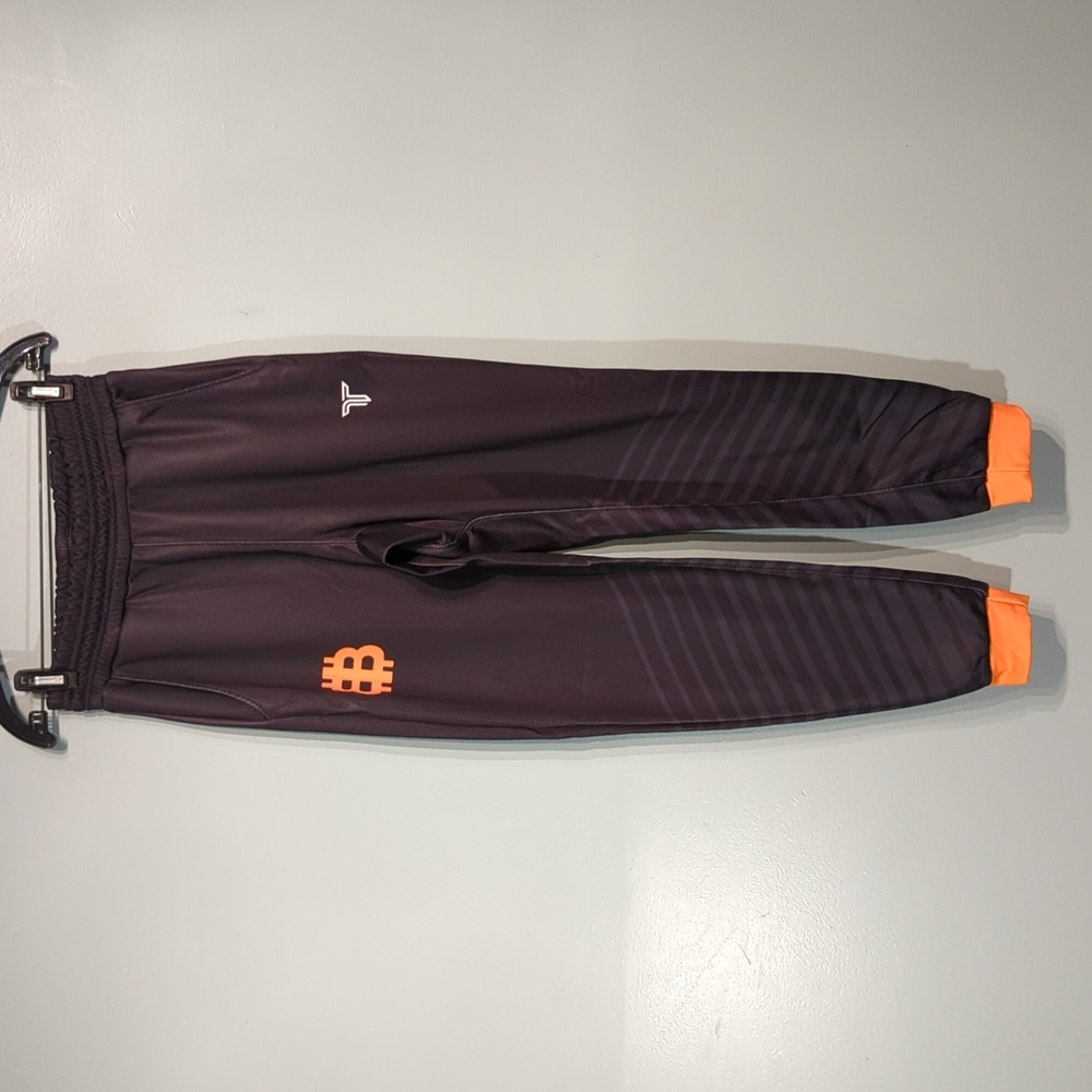 NWOT Bitboy Crypto joggers Black and Orange in color